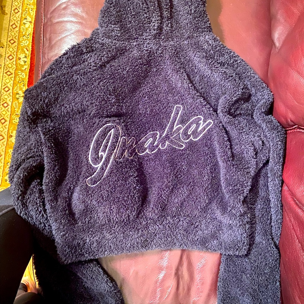Inaka crop zip hoodie